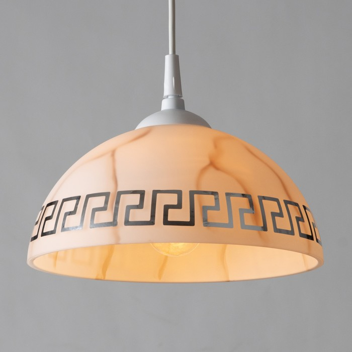 Светильник BayerLux "Колпак" 006/4М б.с. мат. декор (Ф 250; Н 115)