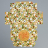 Коробка подарочная новогодняя складная «Новогодняя ботаника», 21 х 15 х 5 см Коробка подарочная новогодняя складная «Новогодняя ботаника», 21 х 15 х 5 см