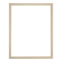 Рама для картин (зеркал) 70 х 90 х 4 см, дерево "Версаль", бело-золотая