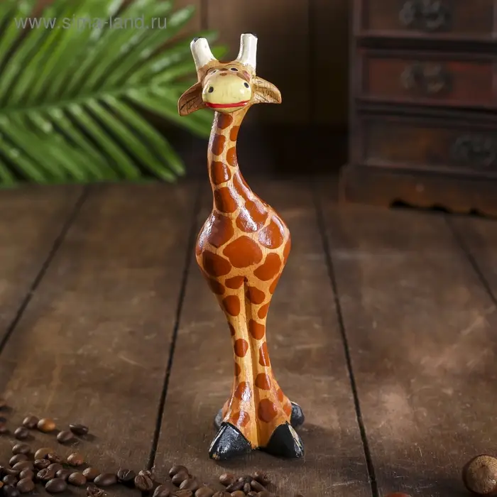 Сувенир дерево "Жираф Марти" 20х5х4,5 см