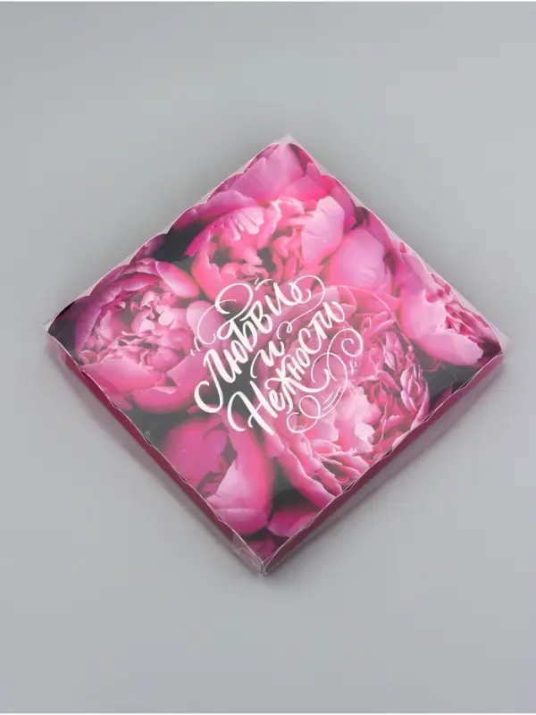 Коробка для печенья, &laquo;Комплимент&raquo;, 21&times;21&times;3 см