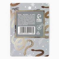 Брошь новогодняя &laquo;Мечты&raquo; на Новый год, 6 х 8 см