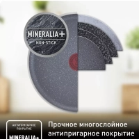 Сковорода Healthy Chef 24 см с антипригарным покрытием