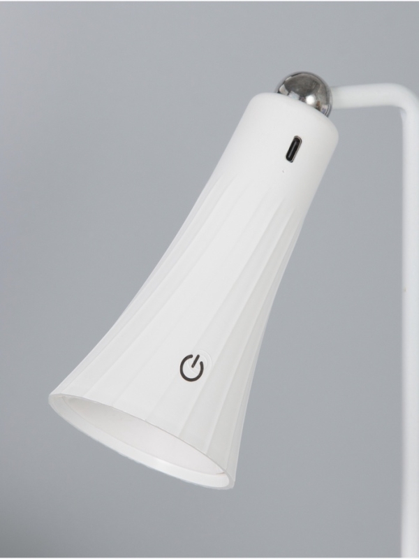 Светильник настольный &laquo;Рим&raquo; АКБ 1200Ма USB Type-C 5Вт LED 3000-6000К сенсор, плафон на магните 7х14х