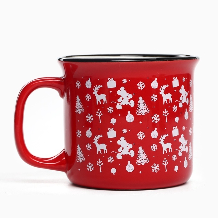 Кружка керамическая новогодняя &laquo;Happy New Year&raquo; Микки Маус и друзья, 250 мл