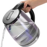 Чайник HYK-G8800 1.7л. 2200Вт серебристый