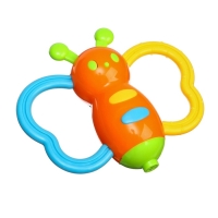 Погремушка &laquo;Бабочка - дудочка&raquo;, цвет МИКС, Крошка Я