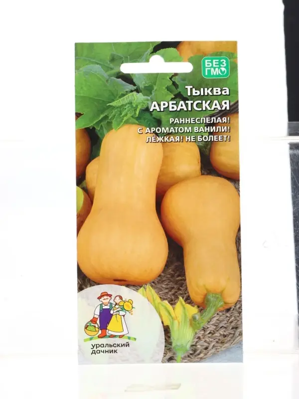 Семена Тыква Арбатская - мускатная (УД) Е/П , Е/П,  6 шт.