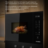 Микроволновая Печь HBW 2560 BG 25л. 1450Вт черный