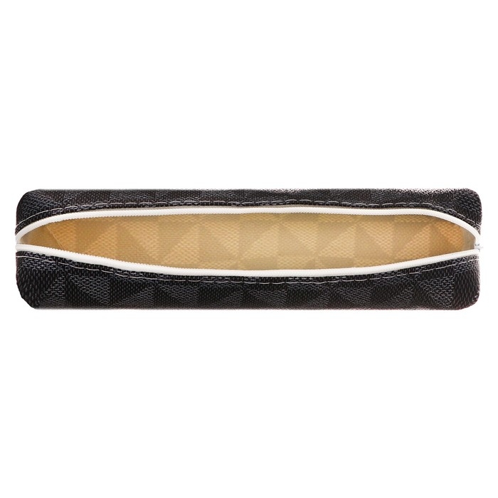 Пенал школьный на молнии Calligrata "Классика", чёрный