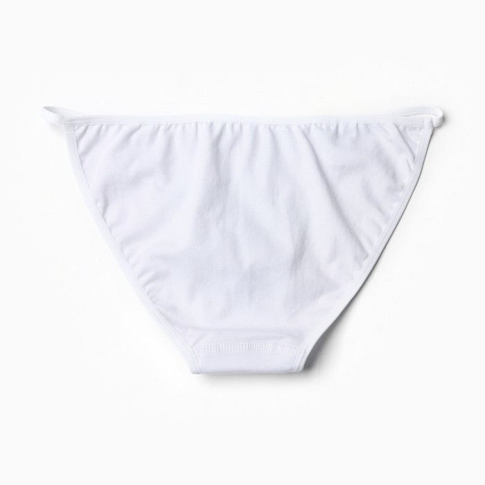 Трусы женские танга, цвет белый, размер 50