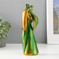 Сувенир полистоун "Молодожёны. Поцелуй в объятиях" 21 см Сувенир полистоун "Молодожёны. Поцелуй в объятиях" 21 см