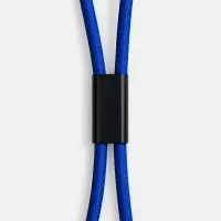 Кабель-ланьярд energyFlex Power Delivery 60 Вт, темно-синий