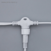 Гирлянда &laquo;Занавес&raquo; 2 &times; 3 м, IP65, УМС, белая нить, 760 LED, свечение белое, мерцание белым, 220 В