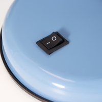 Лампа настольная Е27, с выкл. (220В) голубая (203В) RISALUX