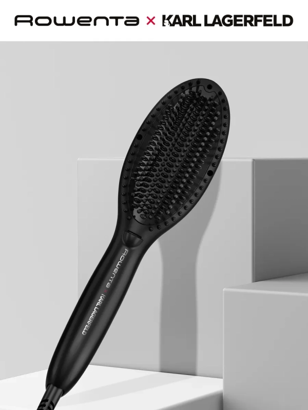 Расческа-выпрямитель Karl Lagerfeld CF582LF0, черная
