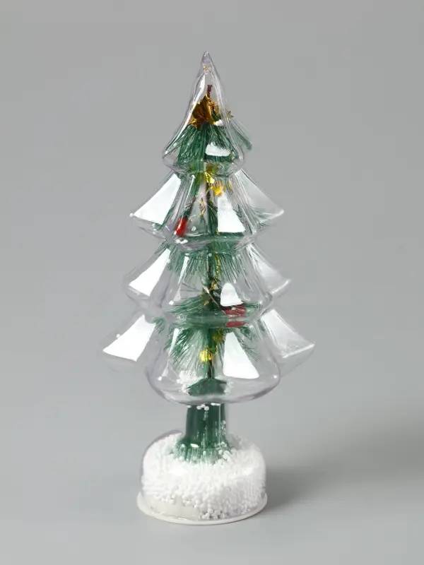 Фигура светодиодная "Елочка", 1 LED, 25 см, от бат. AAAх3, RGB