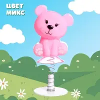 Фигурка животного &laquo;Прыгающие Медвежата&raquo;, антистресс, на присоске, цвет МИКС