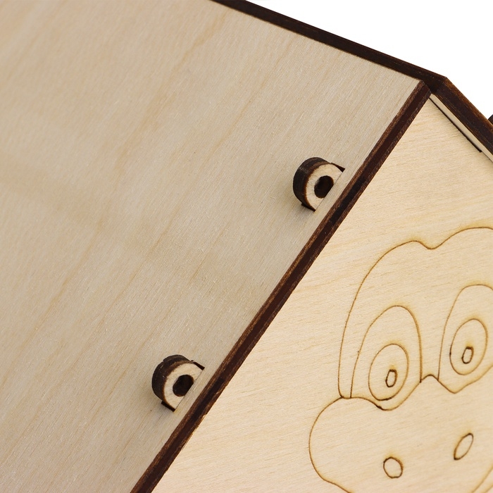 Кормушка из дерева своими руками, &laquo;Символ года Змей&raquo;, 18 &times; 16 &times; 15 см, МИКС, Greengo