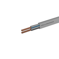 Провод "Мастер Тока" ПУНПбм, сечение 2х2.5 мм2, 20 м, белый Провод "Мастер Тока" ПУНПбм, сечение 2х2.5 мм2, 20 м, белый