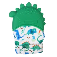 Прорезыватель-рукавичка &laquo;Динозаврик&raquo;, Крошка Я,