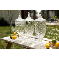 Диспенсер для напитков стеклянный Magistro &laquo;Кристалл&raquo;, 3 л, 17&times;50 см