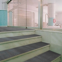 Покрытие ковровое против скольжения &laquo;Зиг-заг&raquo;, 0,9&times;10 м, цвет чёрный