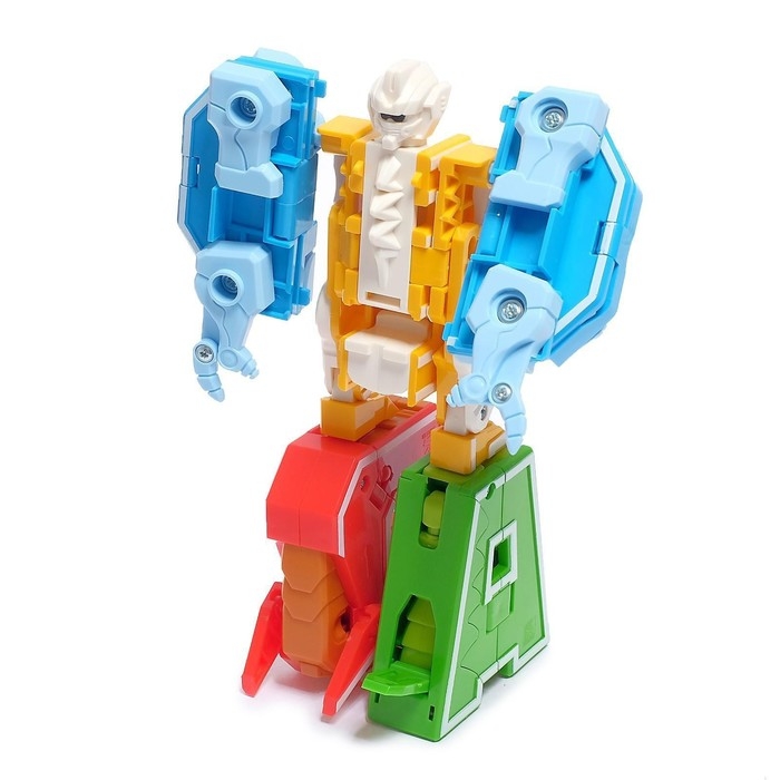 Робот «Дино-буква», трансформируется в динозавра, МИКС Робот «Дино-буква», трансформируется в динозавра, МИКС