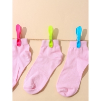 Прищепки для белья Доляна &laquo;Ложки&raquo;, 8.2&times;1.7&times;3.5 см, 24 шт.