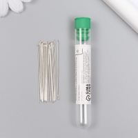 Иглы для бисера металл в пластиковой коробке набор 25 шт Ø 0,52 мм Иглы для бисера металл в пластиковой коробке набор 25 шт Ø 0,52 мм