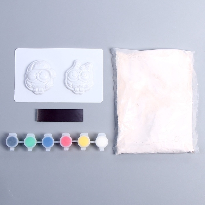 Магниты из гипса &laquo;Маленькие совята&raquo;