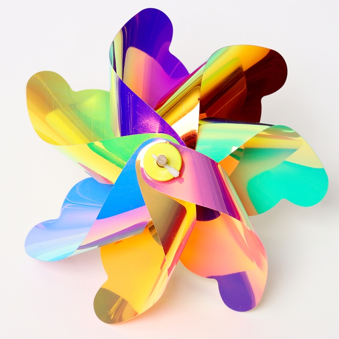 Ветерок «Цветочек» на деревянной палочке Ветерок «Цветочек» на деревянной палочке