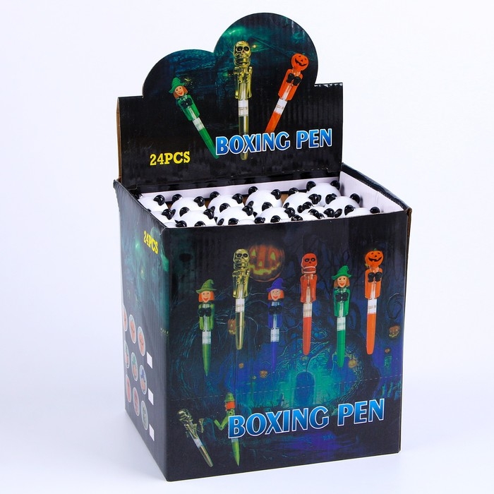 Прикол ручка &laquo;Панда&raquo;, боксёр, светятся глаза