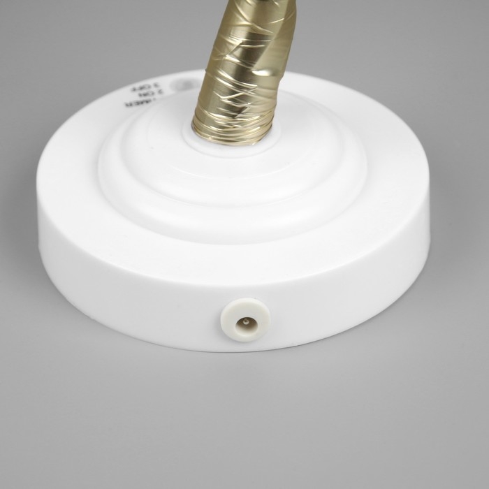 Светодиодный куст &laquo;Жемчужины золотистые&raquo; 45 см, 36 LED, постоянное свечение, батарейки ААх3 (не в комплекте), USB, свечение тёплое белое