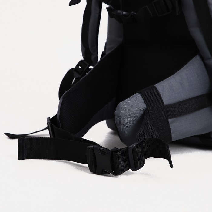 Рюкзак туристический, Taif, 80 л, отдел на шнурке, наружный карман, 2 боковые сетки, цвет серый Рюкзак туристический, Taif, 80 л, отдел на шнурке, наружный карман, 2 боковые сетки, цвет серый