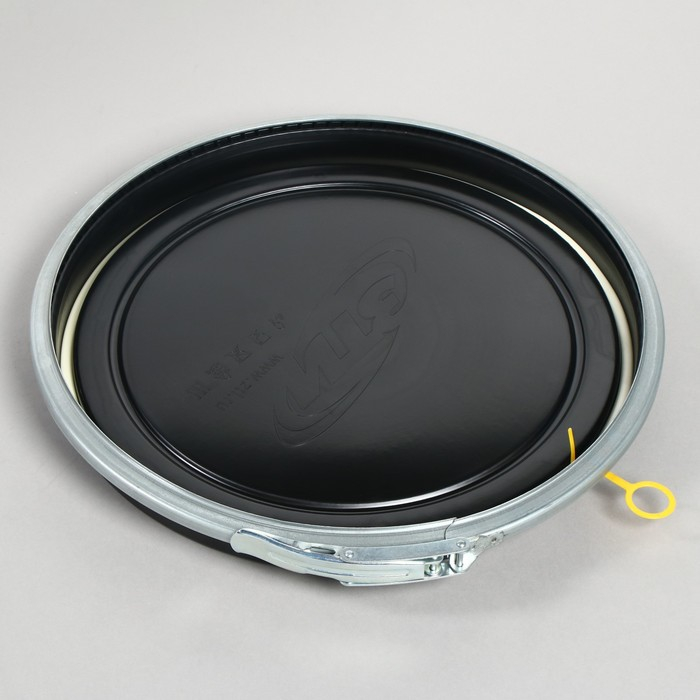 Бочка пищевая, 127 л, с крышкой, синяя, Оpen Top Бочка пищевая, 127 л, с крышкой, синяя, Оpen Top