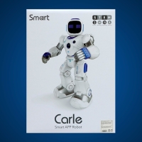 Робот &laquo;Карл&raquo;, на радиоуправлении, интерактивный, световые, звуковые эффекты, работает от аккумулятора