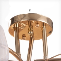 Люстра "Бутон" 3х60вт Е27 Золото Люстра "Бутон" 3х60вт Е27 Золото