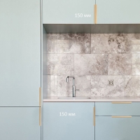 Ручка CAPPIO RT001AU, L=150,м/о 128, цвет сатиновое золото