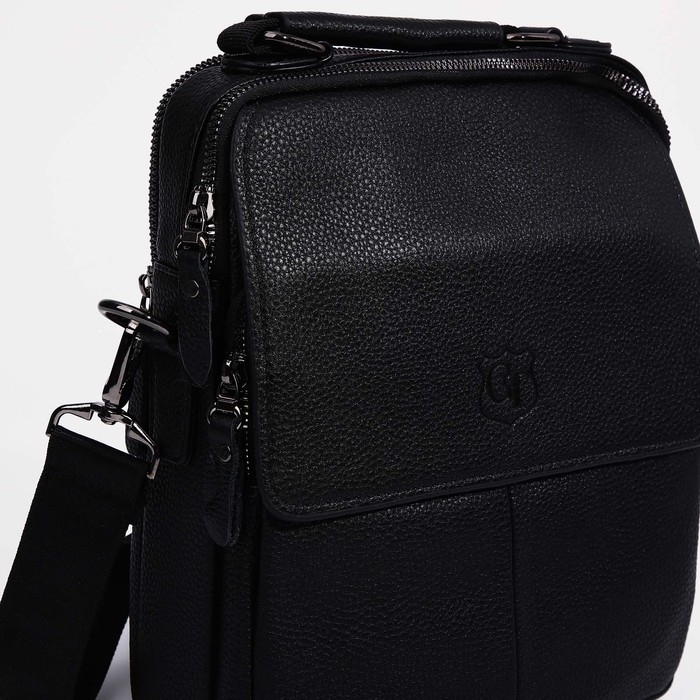 Сумка мужская Goran Tomp, цвет чёрный Сумка мужская Goran Tomp, цвет чёрный