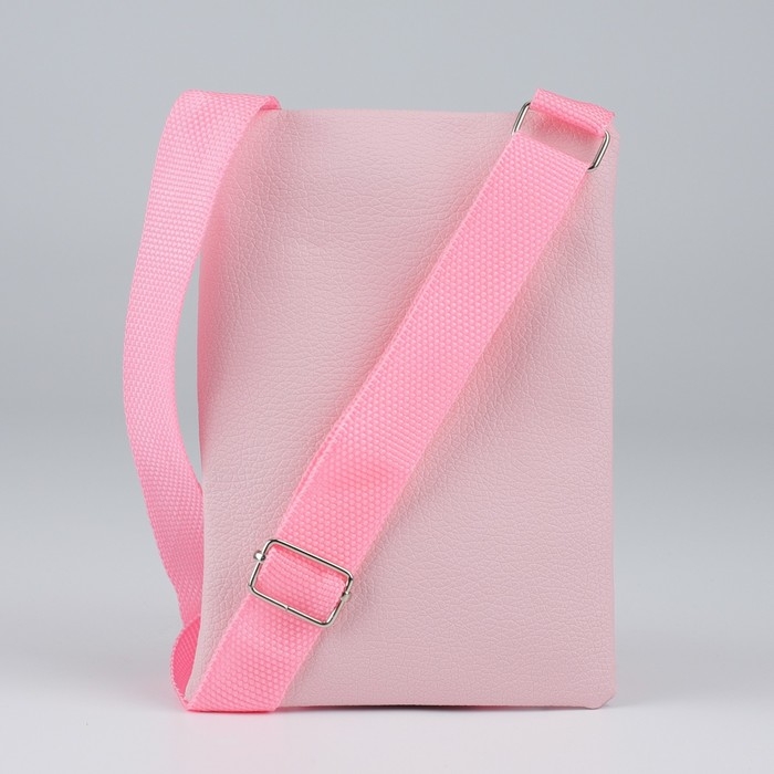 Подарочный набор для девочки &laquo;Белый котик&raquo;, сумка, заколки для волос, цвет розовый