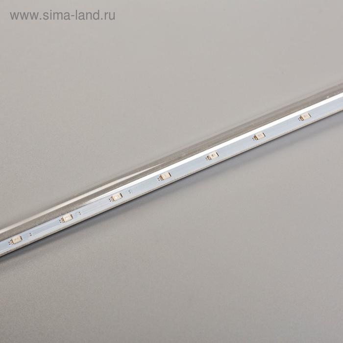 Гирлянда &laquo;Сосульки&raquo; 2.4 &times; 0.5 м, IP44, прозрачная нить, 96 LED, свечение мульти с эффектом стекания, 12 В