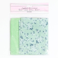 Набор ткани пэчворк &laquo;Зеленая лагуна&raquo;, 50 х 50 см