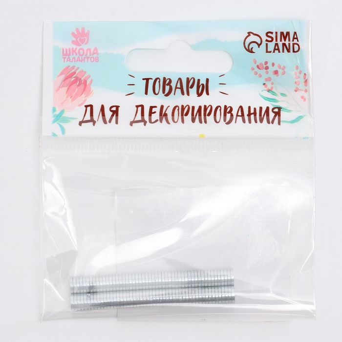 Магнит неодимовый , размер 1 шт. &mdash; 5 &times; 5 &times; 1 мм, набор 100 шт.