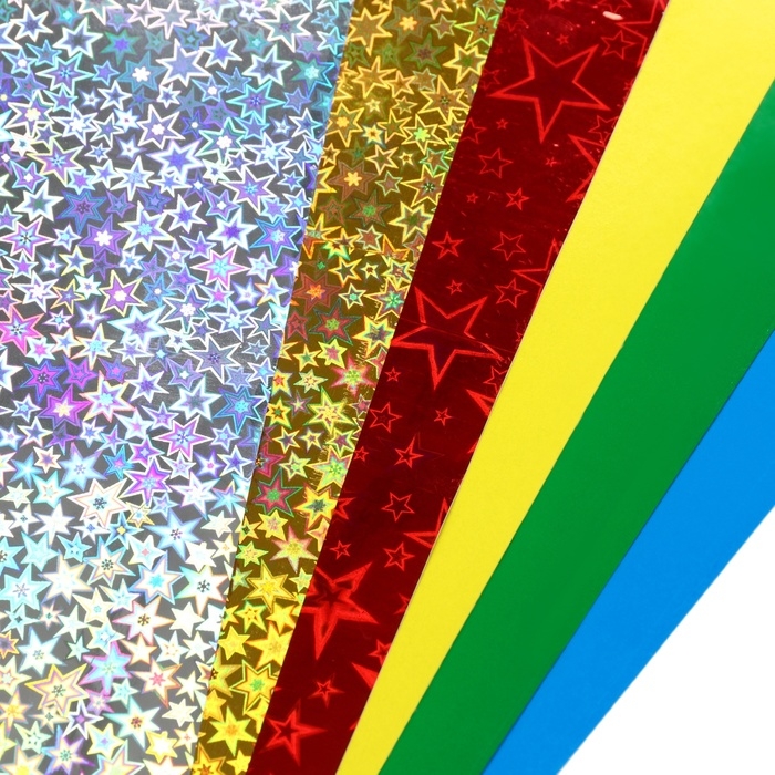 Бумага цветная самоклеящаяся А4, 6 листов, 6 цветов, 80 г/м2, Человек-паук