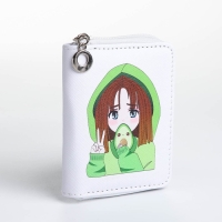 Кошелёк детский на молнии &laquo;Выбражулька&raquo;, цвет белый