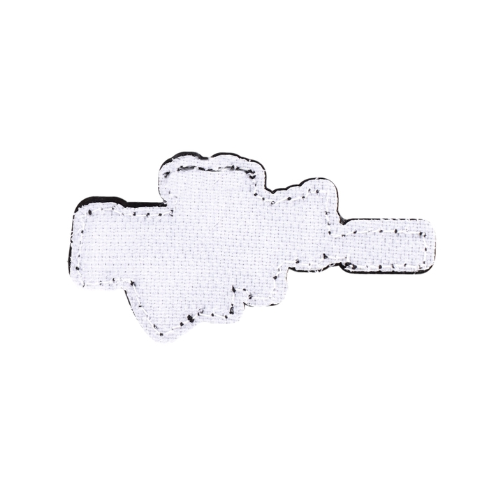 Нашивка - шеврон "Гроза" ПВХ, 9 х 4.5 см