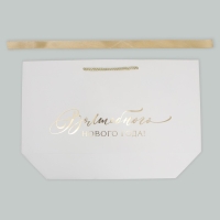 Пакет подарочный новогодний &laquo;Волшебство&raquo;, 30 х 27.5 х 12 см, Новый год