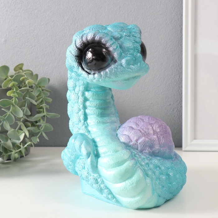 Копилка"Змейка ГУММИ"  22 х 16 х 18 см.