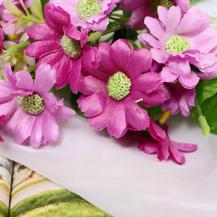 Букет Букет "Хризантема мини" 4х27 см, микс